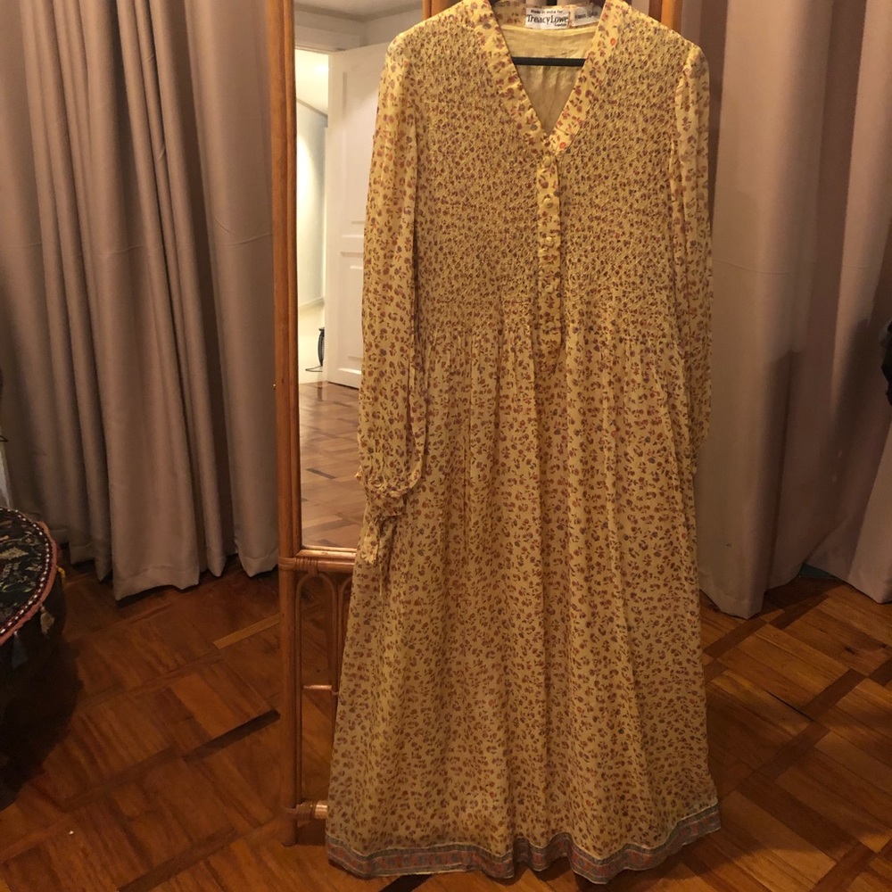 Flowy, boho vintage dress